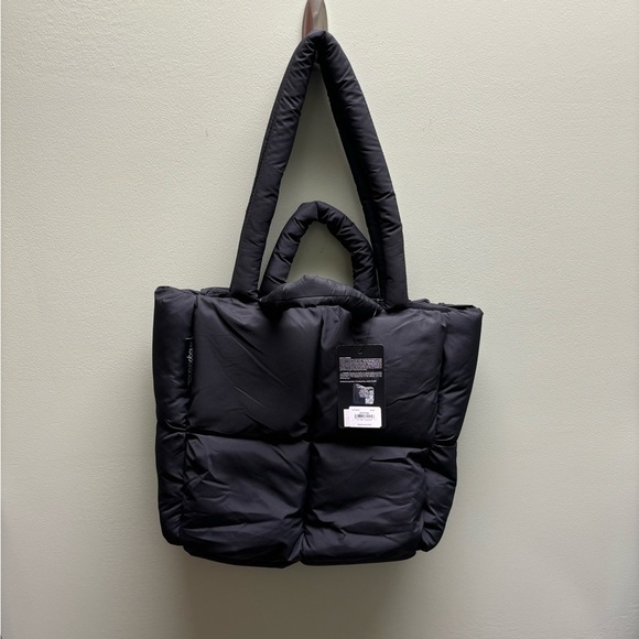 Black Baltimore Ravens Puff Tote Bag - Picture 2 of 7